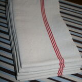 batch of 5 linen towels