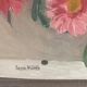 Painting the bouquet of Daisies signed Renée VAsse, old frame