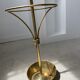 Vintage golden brass umbrella holder