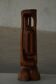 Large wooden sculpture "Woman" by Ole Wettergren, Danish modern, 1970s.