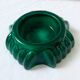 Green art déco ashtray