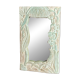 Carved wooden mirror