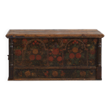 Antique folk art style trunk (1838) #46