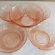 Bowls engraved flowers and signed