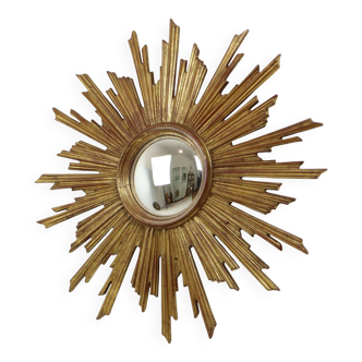 Rare Deknudt Sun Mirror XL Sunburst Convex 75cm