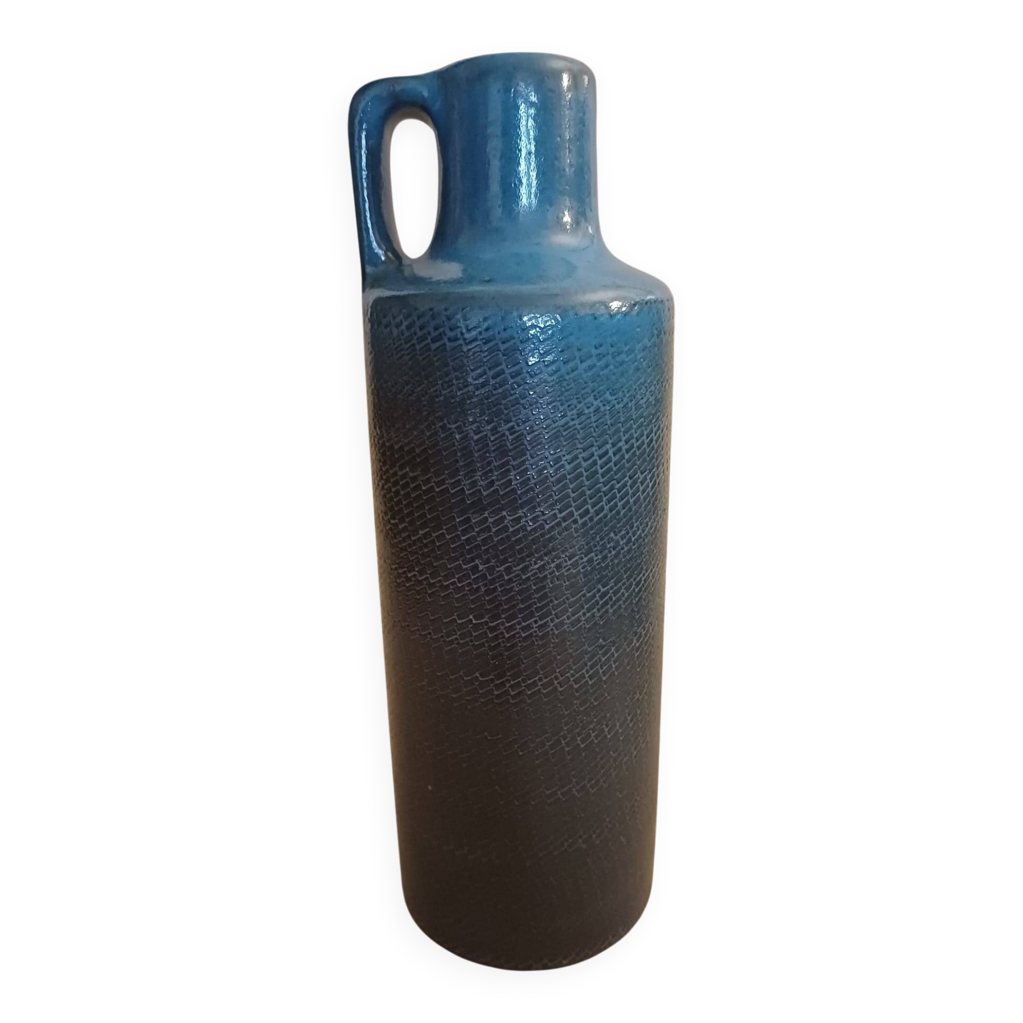 Scandinavian Ceramic Vase Ingrid Atterberg Upsala Ekeby series "Bris" 20cm