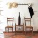 Lot of two Scandinavian spirit chairs