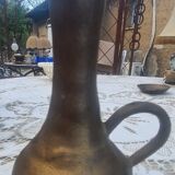 Massive brass vase