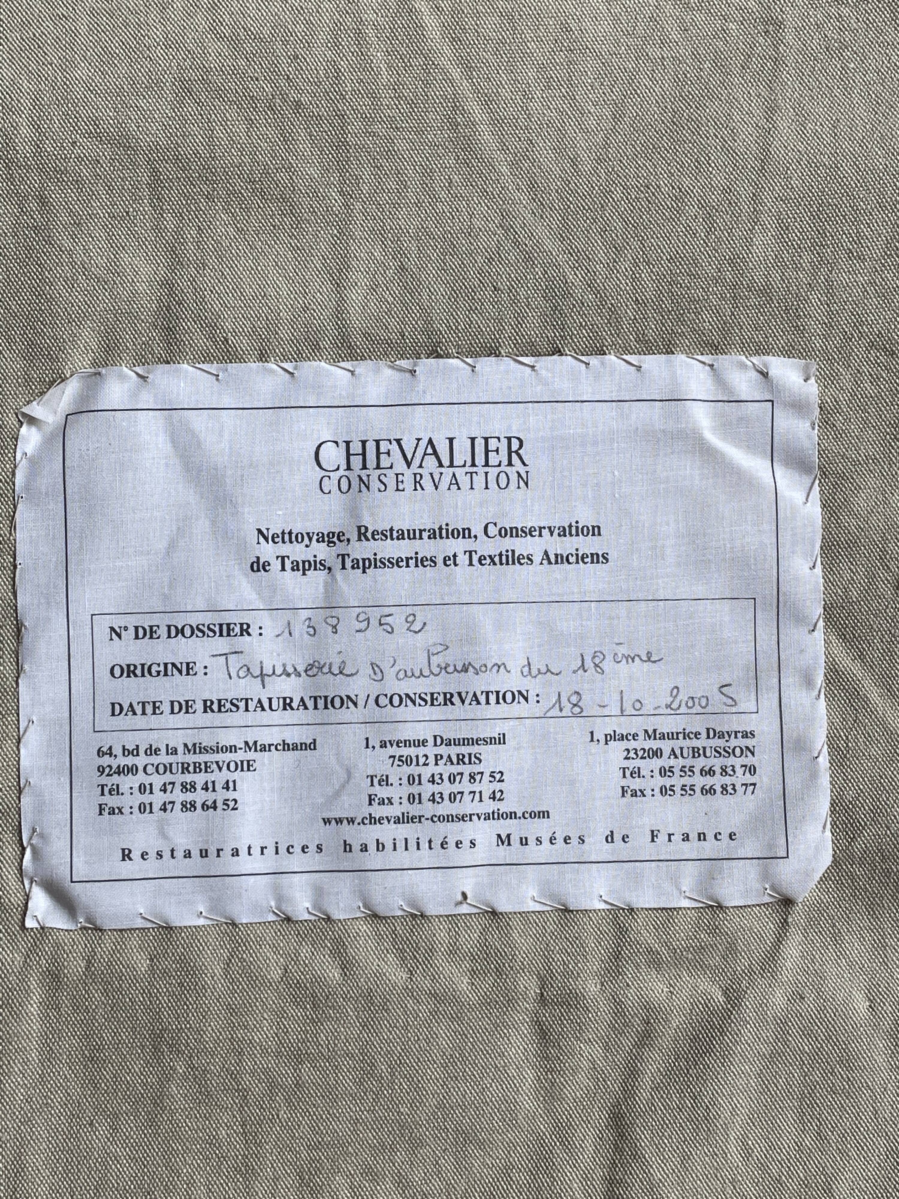 Aubusson Tapestry 18th