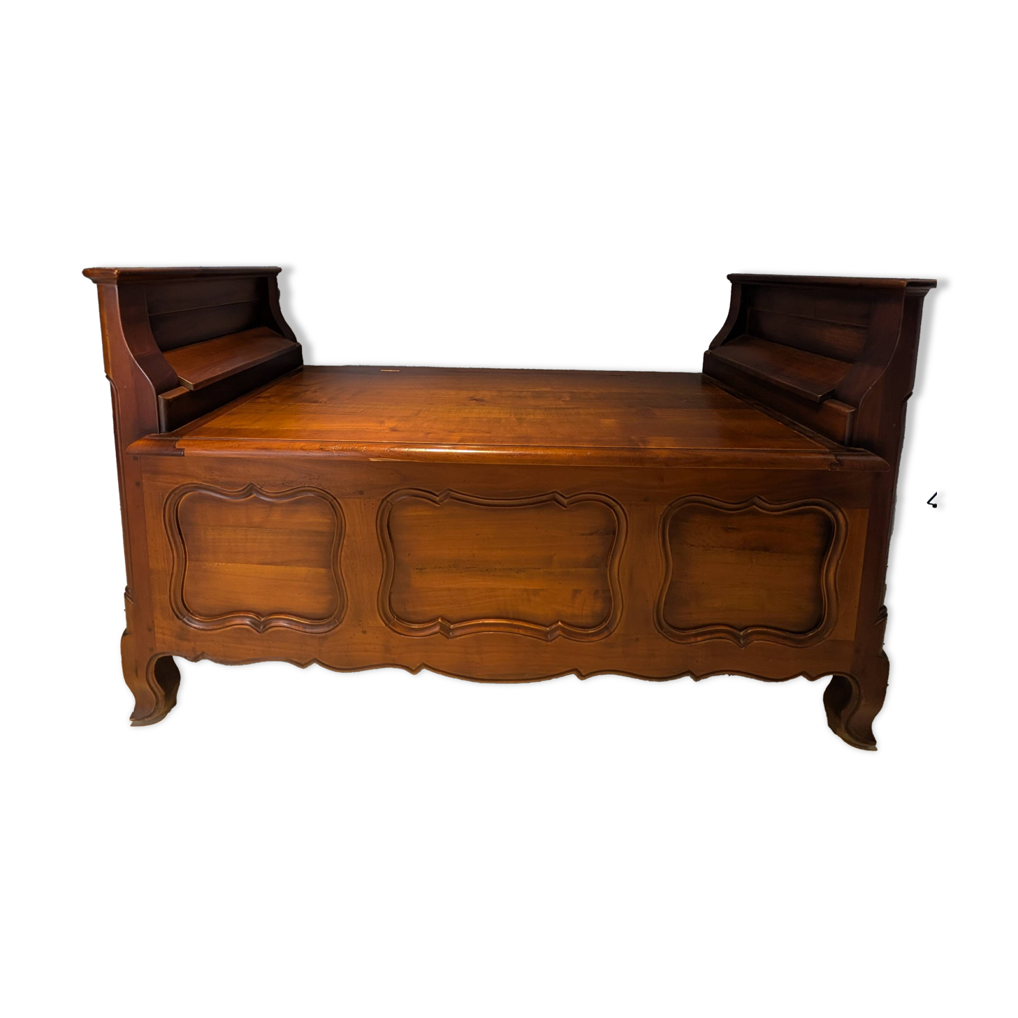 Solid cherry wood coffee table