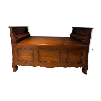 Solid cherry wood coffee table