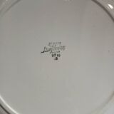 2 old plates from Digoin and Sarreguemines.