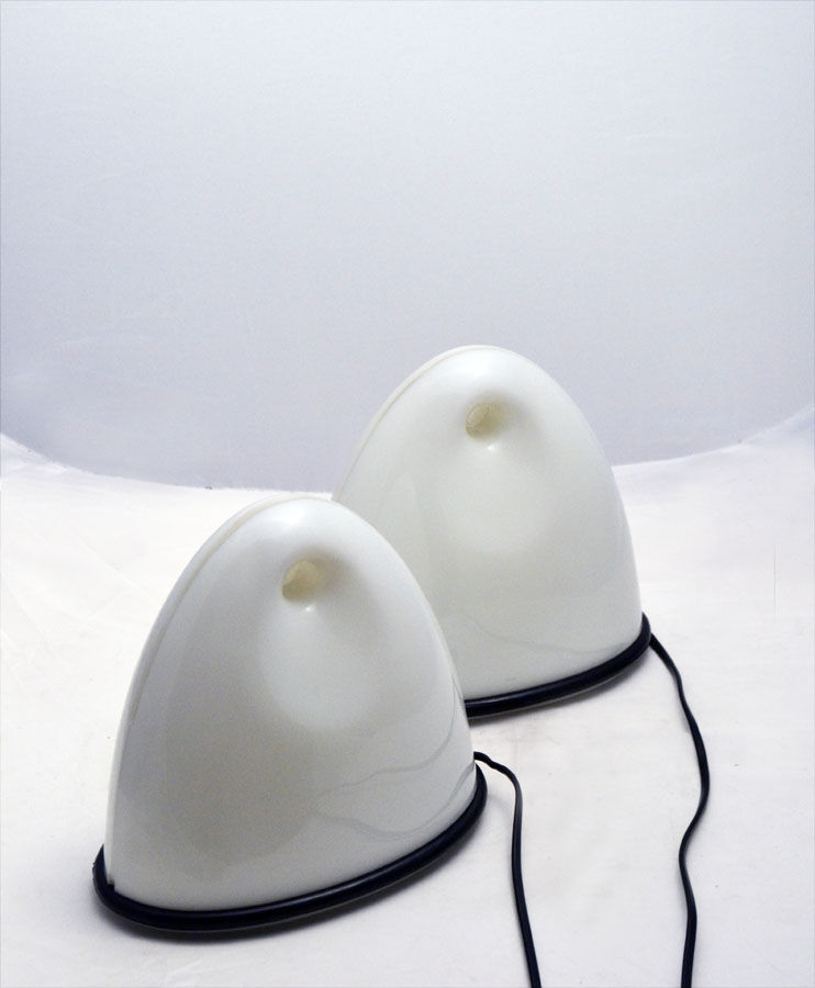 Pair of lamps Lalea by Bruno Gecchelin / Guzzini