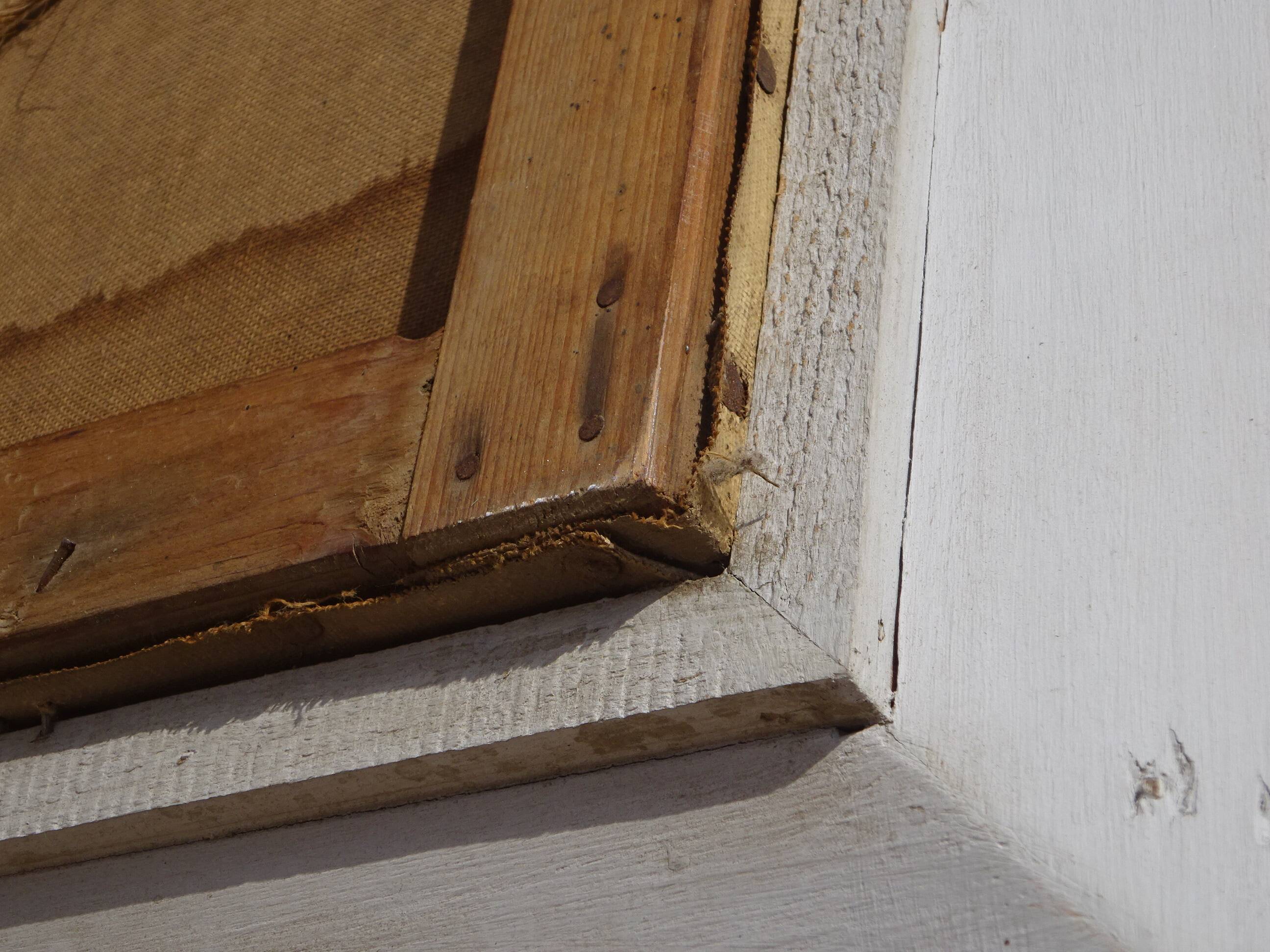 Antique painting, Mediterranean landscape signed J. Alberti