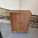 Wardrobe 1960 teak veneer brand MDK Scandinavian Danish