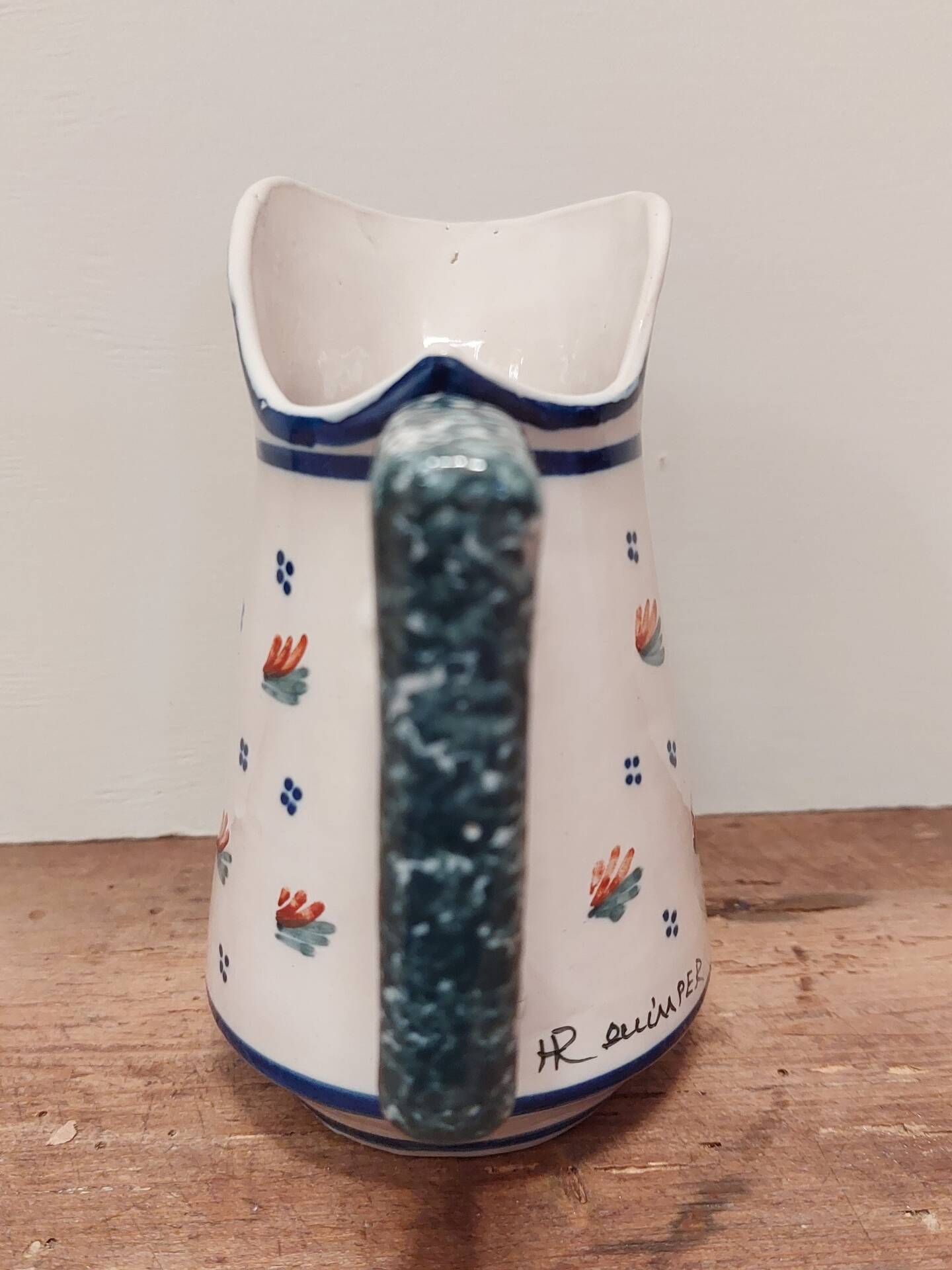 Henriot Quimper milk jug