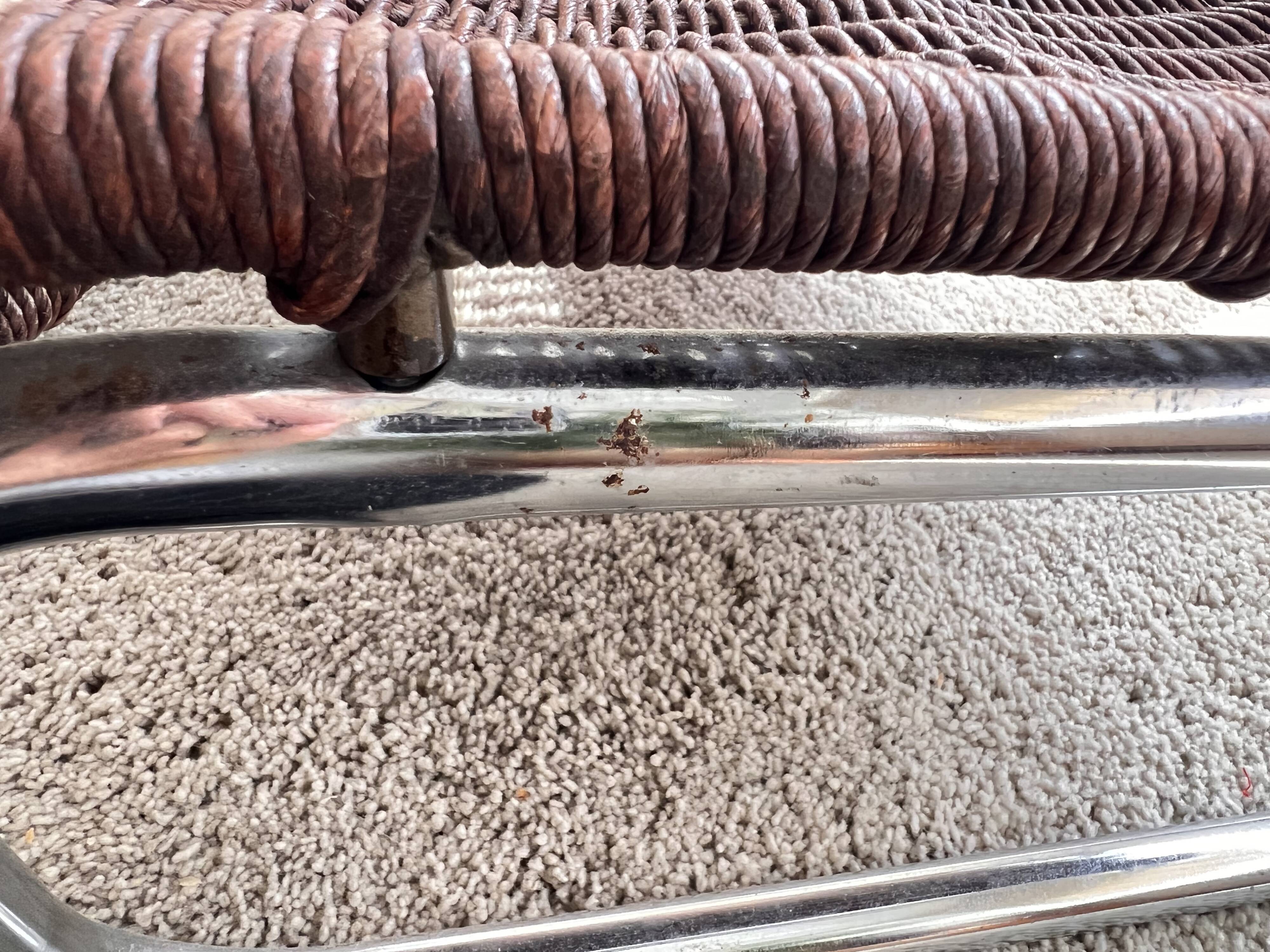 Fauteuil en rotin 70's