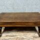 Very large Charles X period center desk in rosewood and lemonwood
