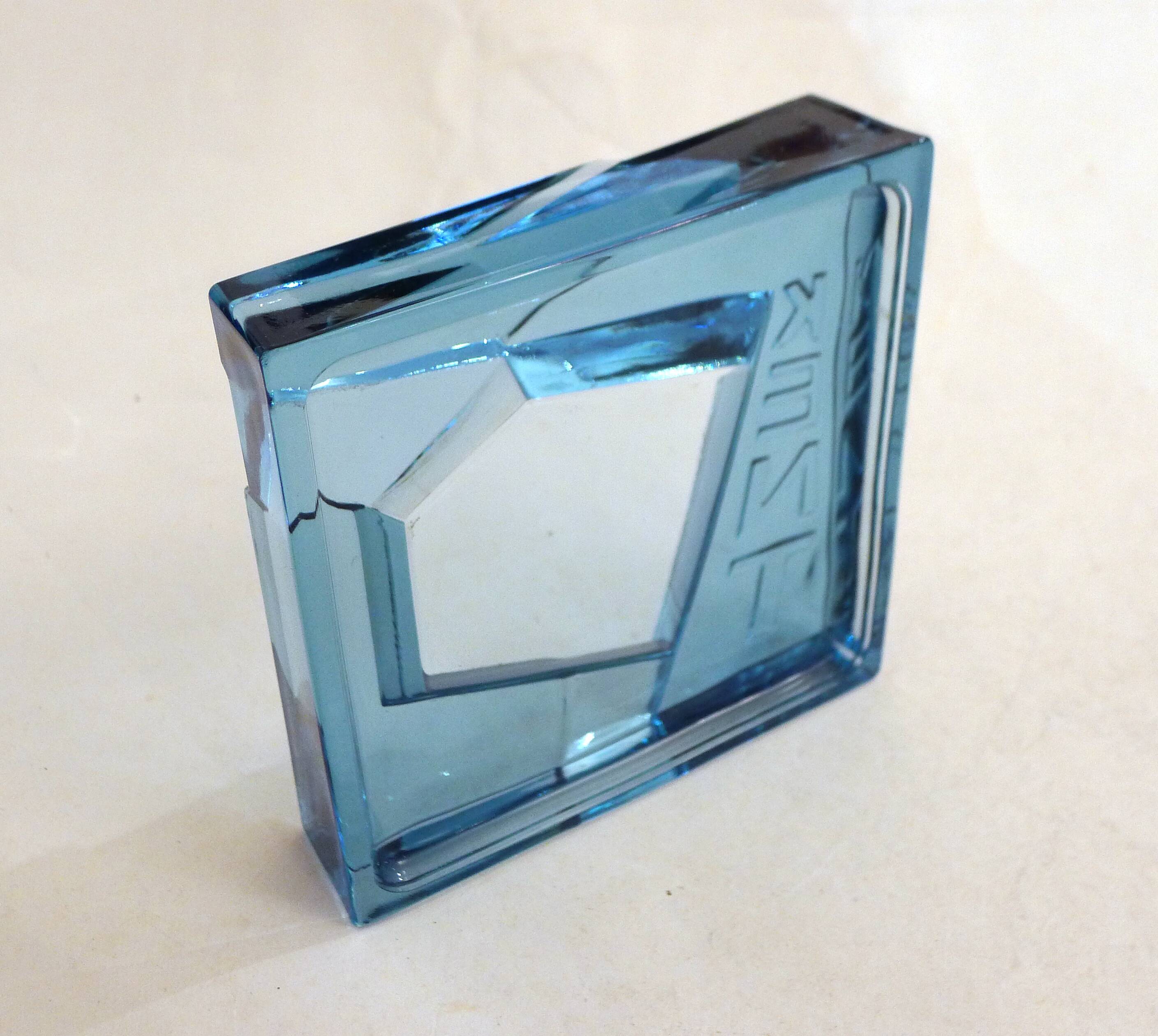 Kent ice floe glass ashtray