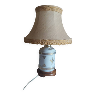Old table lamp, Berger lamp base