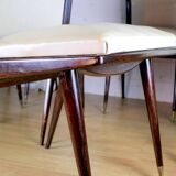 Six Mid-Century Chairs, France 1960