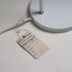 Lampe de table arc en chrome par Cosack
