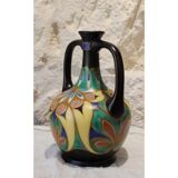 Glazed ceramic vase from the Gouda pottery, Netherlands, Holland, circa 1930