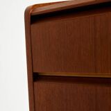 Restored teak bureau desk