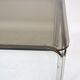 Mid-Century Design Chrome and Smoked Glass Coffee Table, 1970s