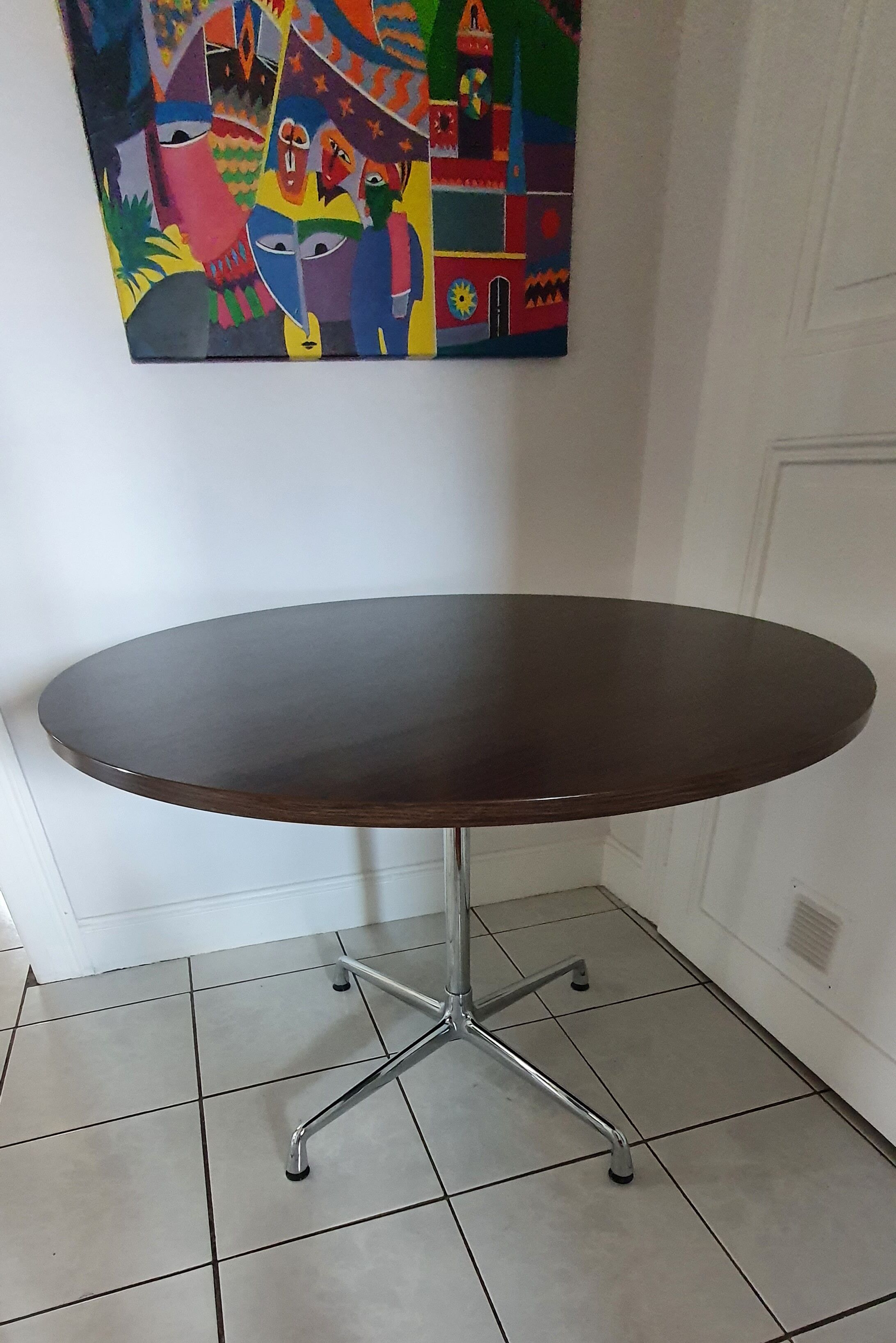 Table "contract base" design Charles et Ray Eames édition Vitra