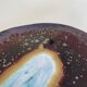 "Bon Appétit" Volcano Glazed Ceramic Dish
