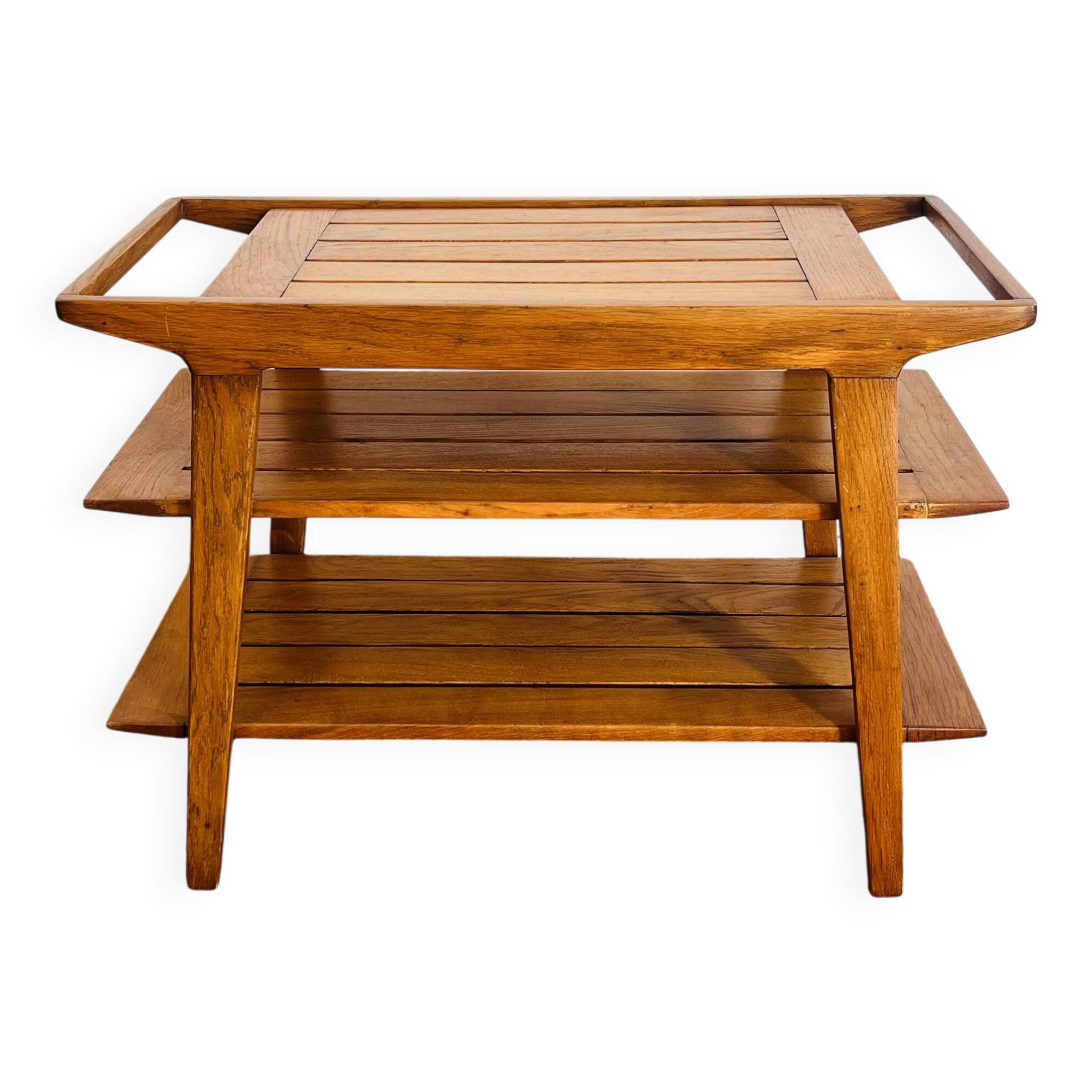 Scandinavian wooden sideboard by René-Jean CAILLETTE