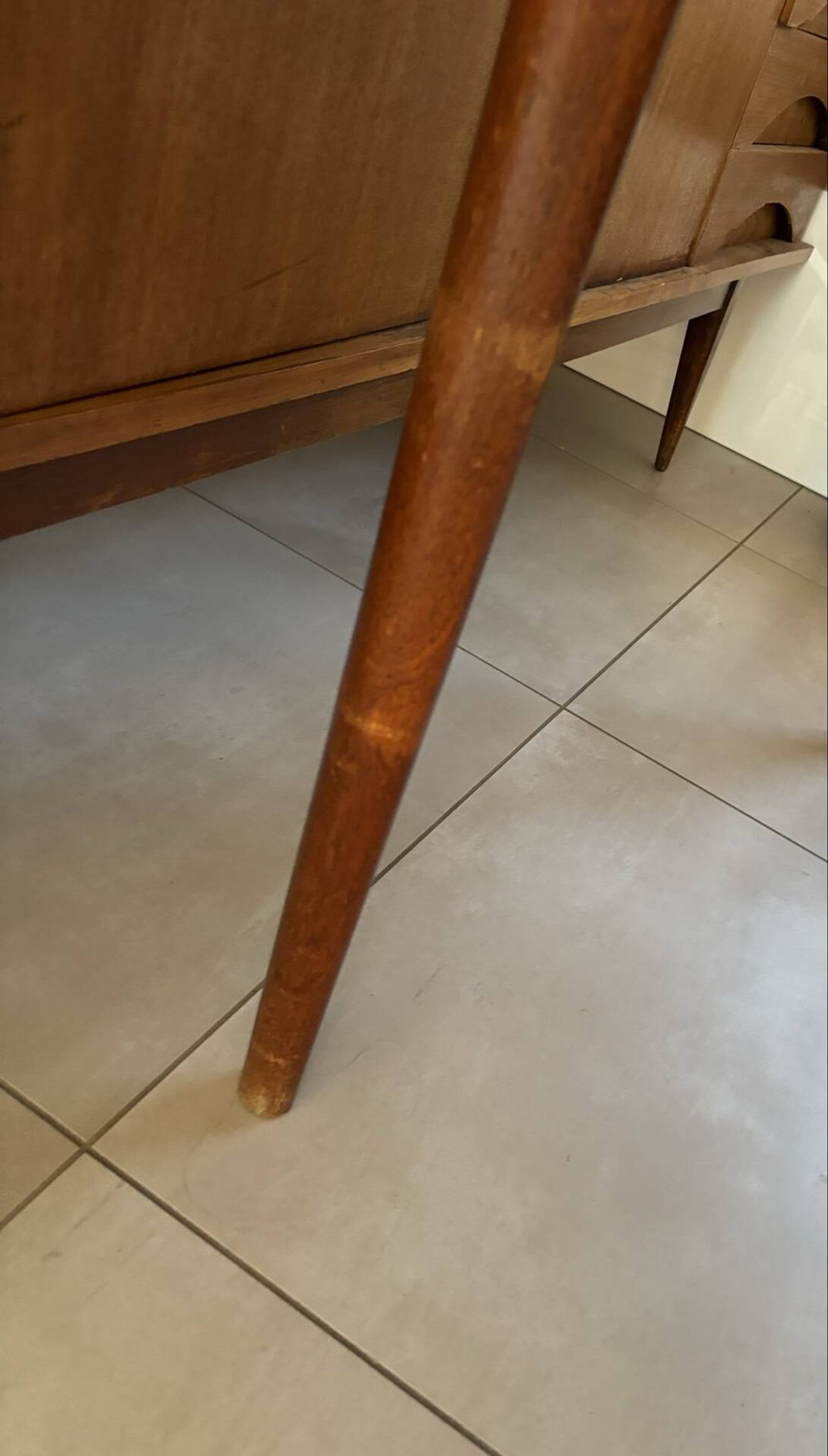 Vintage Scandinavian dining table Baumann