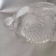 Central coupe in frosted crystal with double swan neck, Mikasa Walther