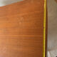 Vintage double-sided Danish teak desk