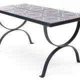 Table basse en fer forgé
