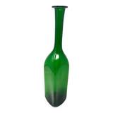 Haute bouteille verte en verre Empoli