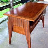 Scandinavian teak desk from the 60s, vintage design
