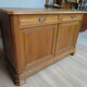 Vintage solid oak buffet