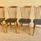4 chairs bistro baumann tacoma boston vintage 60s