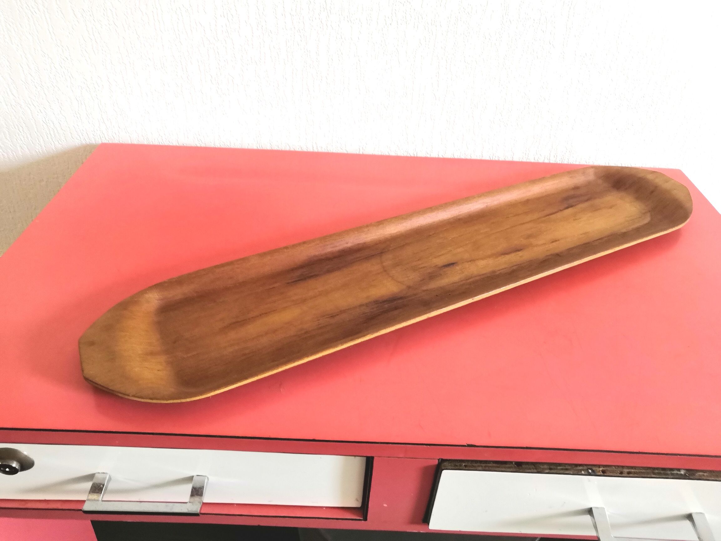 Teak tray design Ary Nybro Sweden 60s