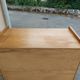 Secretary chest of drawers vintage light wood year 50 60