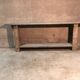 Old workbench with professional furniture