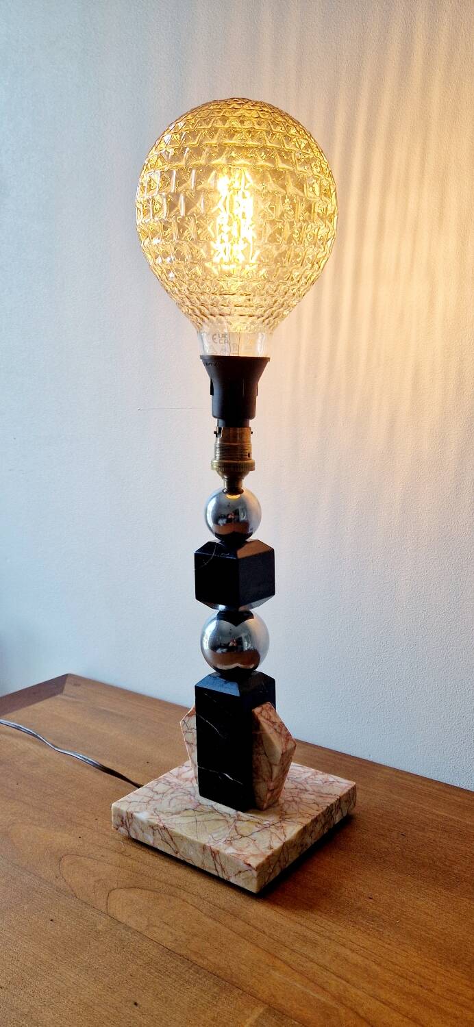 Art Deco modernist lamp base