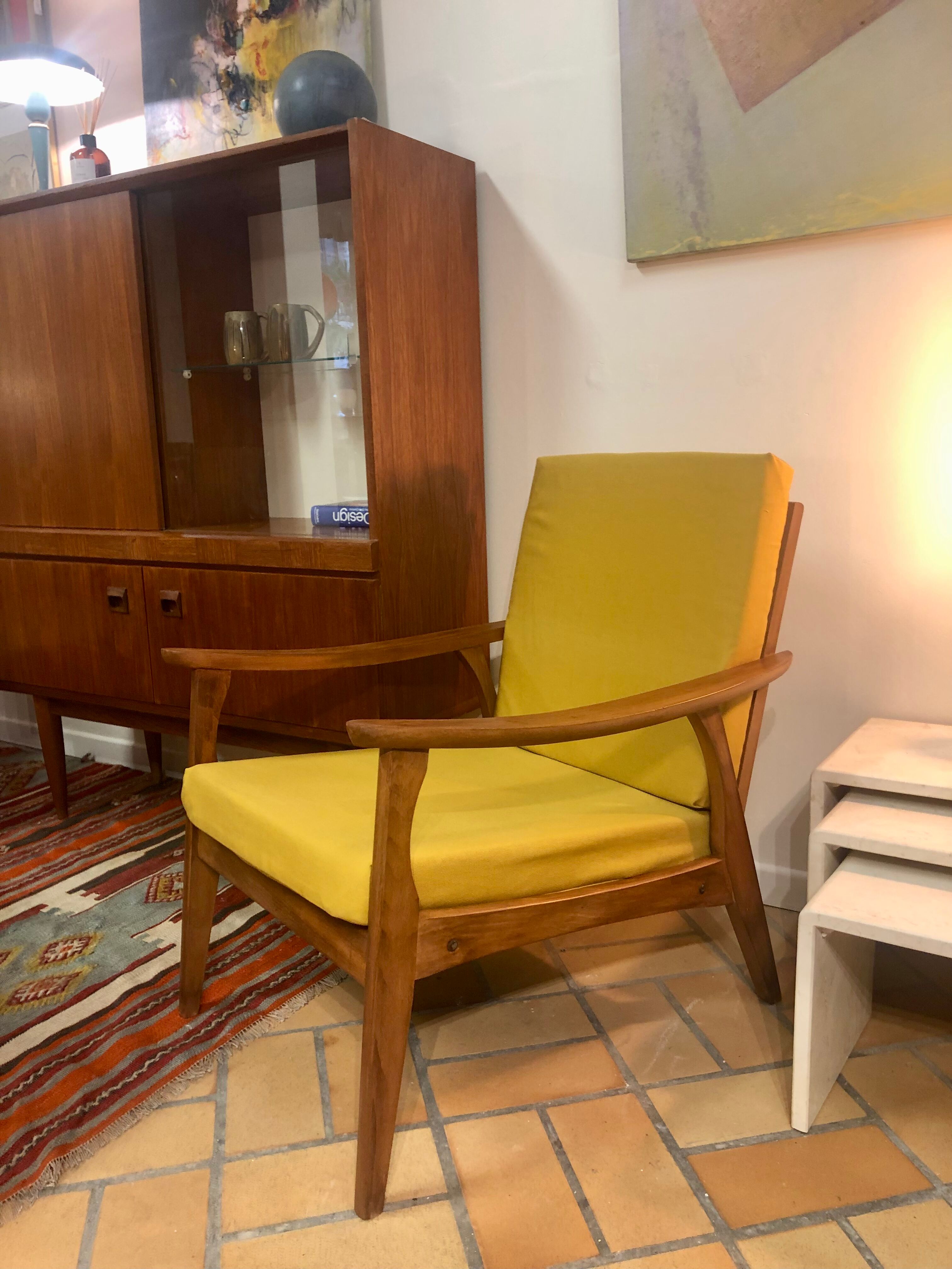 Scandinavian style armchair