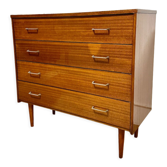 Vintage chest of drawers bobbin feet