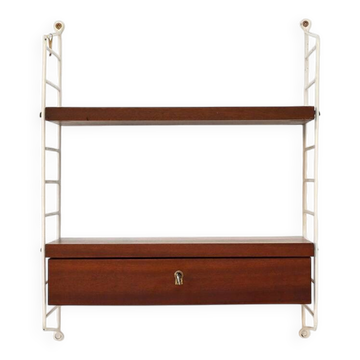 “BFB-hyllan” wall shelving unit by Nisse Strinning for String, 1950s