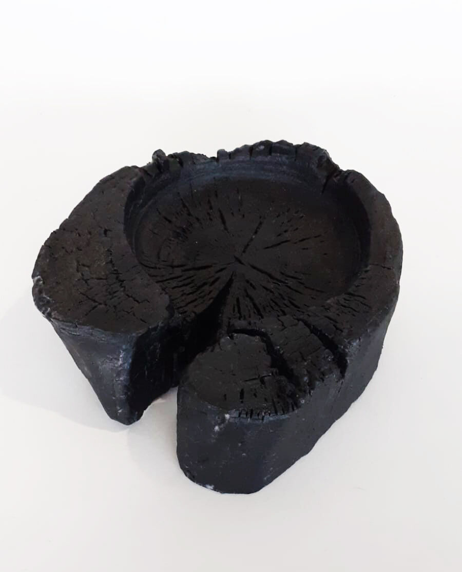 Burnt wooden trinket bowl Shou Sugi Ban