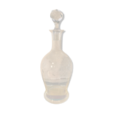 Ancien carafe cristal ciselé