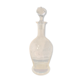 Ancien carafe cristal ciselé